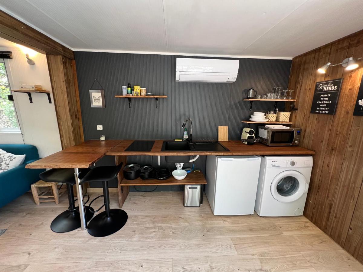 Superbe Cabane Jacuzzi Jardin Clim Wifi Parking Meyreuil Extérieur photo