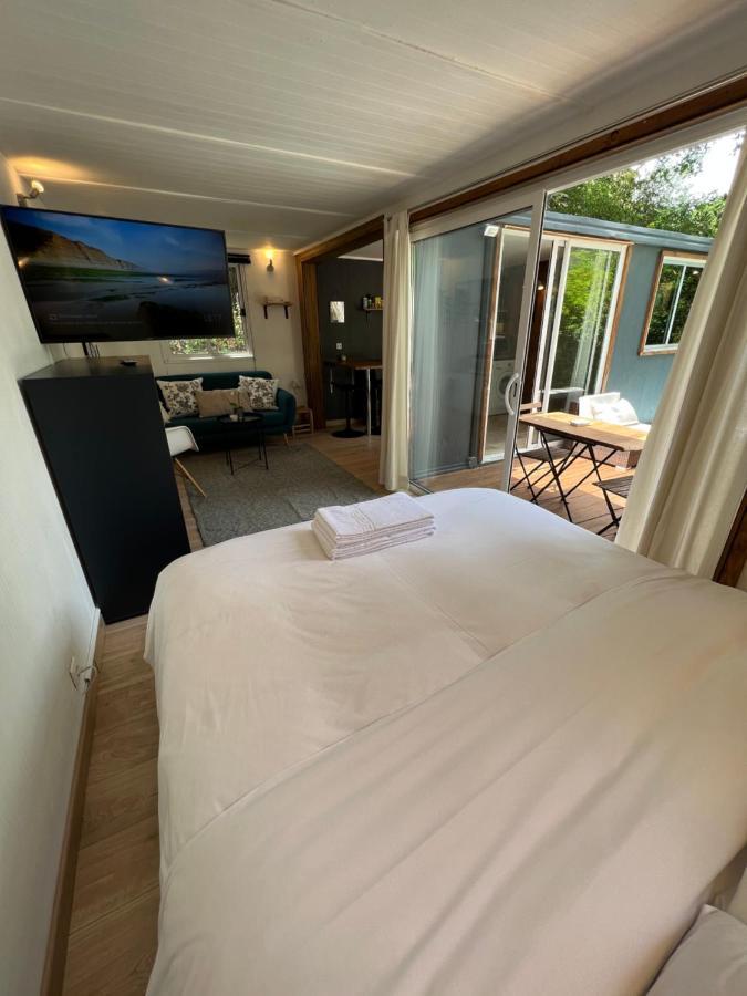 Superbe Cabane Jacuzzi Jardin Clim Wifi Parking Meyreuil Extérieur photo