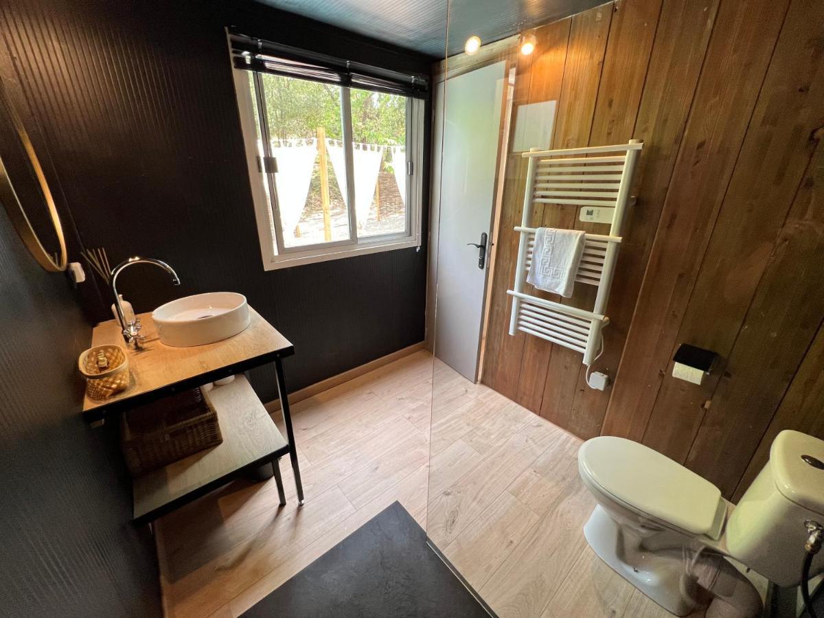 Superbe Cabane Jacuzzi Jardin Clim Wifi Parking Meyreuil Extérieur photo